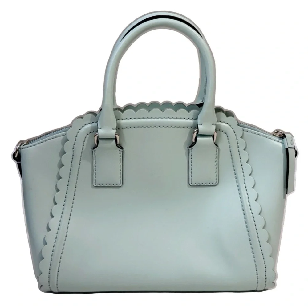 Kate Spade Bag and Dust Bag Lilac Road Marguerite Mint Scalloped Edge